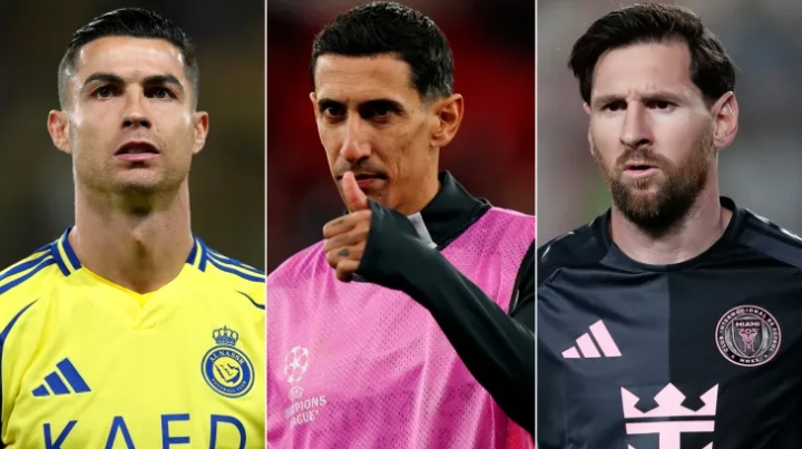 开云下载-迪马利亚：C罗职业素养第一，可他恰逢梅西时代使得目标难度增加